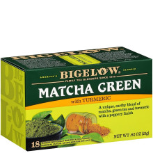 BIGELOW TEA GREEN MATCHA TURMERIC 18s