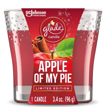 GLADE CANDLE APPLE OF MY PIE 3.4oz