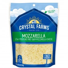 CRYSTAL FARMS MOZZARELLA SHRED FINE 8oz