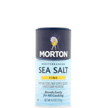 MORTON SEA SALT FINE 4.4oz