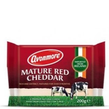 AVONMORE MATURE CHEDDAR RED 200g
