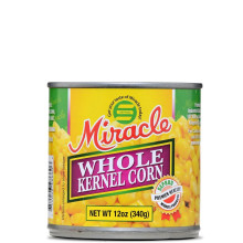 MIRACLE CORN WHOLE KERNEL 340g