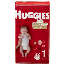 HUGGIES LITTLE SNUGGLERS #1 32s