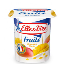 ELLE & VIRE FRUITS MANGO 125g