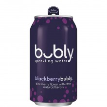 BUBLY SPARKLING WATER BLACKBERRY 12oz