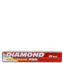DIAMOND ALUMINUM FOIL 25sqft