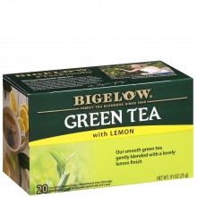BIGELOW TEA GREEN LEMON 20s