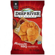 DEEP RIVER KETTLE CHIPS MEQUITE BBQ 5oz