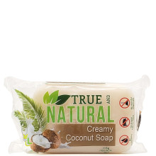 TRUE & NAT SOAP COCONUT & POPPY 4oz