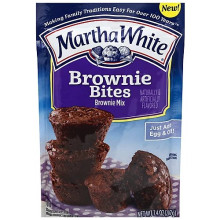MARTHA WHITE MIX BROWNIE BITES 7.4oz