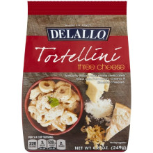 DELALLO TORTELINI 3 CHEESE 8.8oz