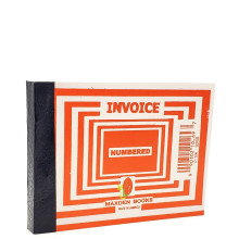 MAXDEN INVOICE BOOK NUMBERED DUP 1/2 NS