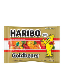 HARIBO GUMMY GOLD BEARS 2oz