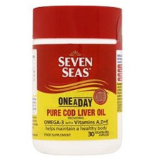 SEVEN SEAS COD LIVER OIL ONCE A DAY 30s