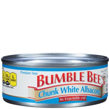 BUMBLE BEE CHUNK ALBACORE OIL 142g
