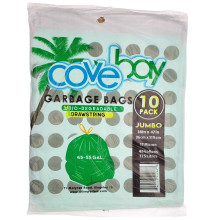 COVE BAY GARBAGE BAGS JUMBO 10s