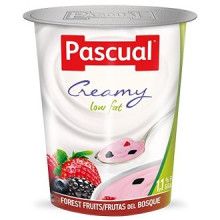 PASCUAL LOW FAT FOREST FRUITS 125g