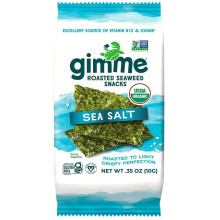 GIMME SEAWEED SNACK SEA SALT 0.35oz