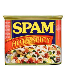 SPAM LUNCH MEAT HOT SPICY 12oz