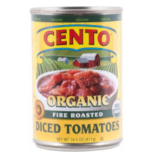 CENTO TOMATOES FIRE ROASTED DICED 14.5oz