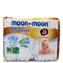 MOON-MOON BABY DIAPERS PULL-UP XL 32s