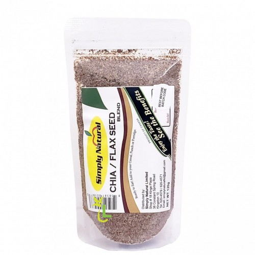 SIMPLY NATURAL CHIA FLAXSEED BLEND 120g