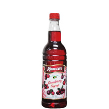 RAMSONS SYRUP CRANBERRY 750ml
