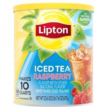 LIPTON ICED TEA MIX RASPBERRY 670g