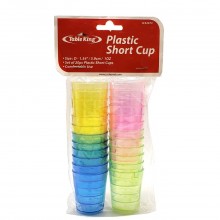 TABLE KING PLASTIC SHORT CUP 20s
