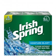 IRISH SPRING SOAP MOIST BLAST 3x113g