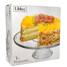 LIBBEY CAKE PLATE 1ct