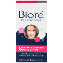 BIORE DEEP CLEANSING NOSE STRIP 8ct