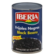 IBERIA BLACK BEANS 15.5oz