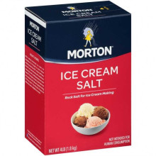 MORTONS SALT ICE CREAM 4lb