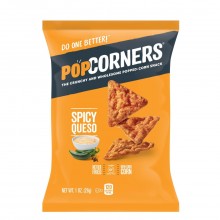 POPCORNERS SPICY QUESO 1oz
