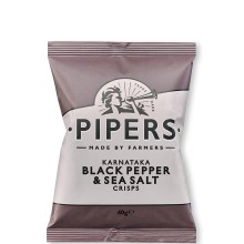 PIPERS CRISPS BLACK PEPPER 40g