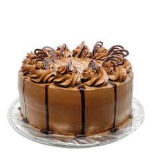 CAKE ROUND CHOCOLATE 10in
