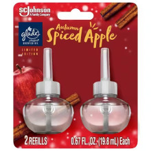 GLADE PISO AUTUMN SPICED APPLE 2s