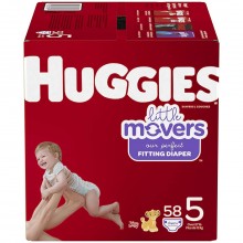 HUGGIES LITTLE MOVERS #5 58s