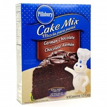 PILLSBURY CAKE MIX GERMAN CHOCOLATE 432g