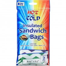 JAY INSULATED SANDWICH BAGS 2s