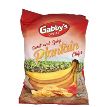 GABBYS PLANTAIN CHIPS SWEET SPICY 42g