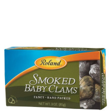 ROLAND SMOKED BABY CLAMS 3oz
