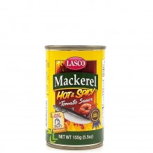 LASCO MACKEREL TOM SAUCE HOT&SPICY 155g