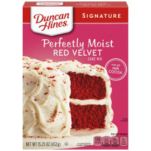 DUNCAN HINES CAKE RED VELVET 15.25oz