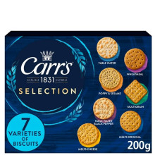 CARRS SELECTION BISCUITS 200g