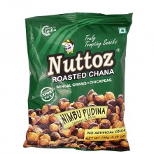 NUTTOZ ROASTED CHANA LEMON & MINT 150g