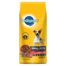PEDIGREE SMALL DOG STEAK VEG 3.5lb