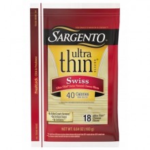 SARGENTO SWISS U/THIN 6.84oz