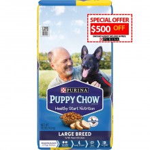 PURINA PUPPY CHOW LRG BREED $500off 32lb